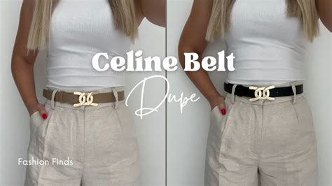 shein celine belt dupe.